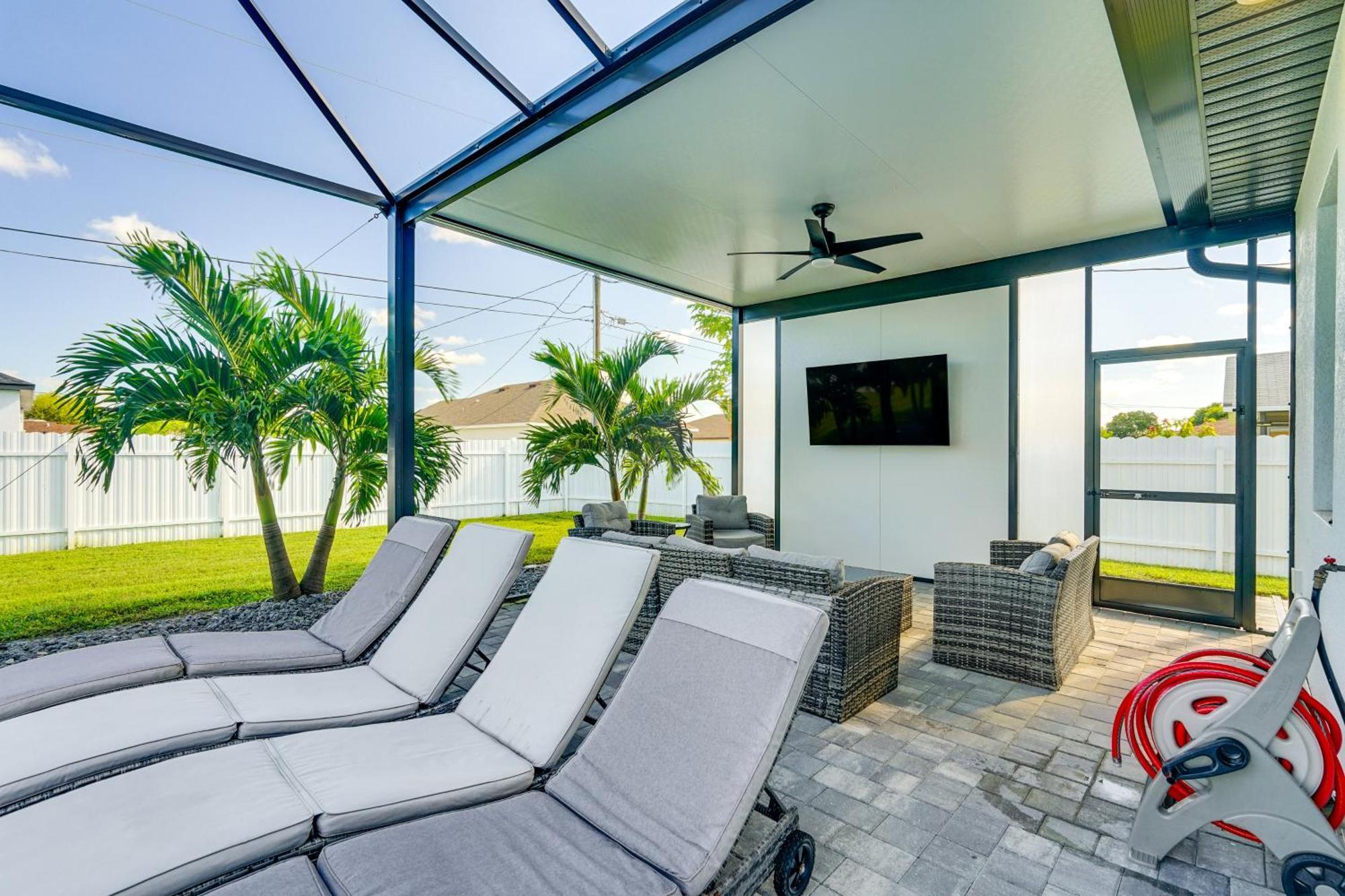 Cape Coral Escape Furnished Lanai And Private Pool! Villa Buitenkant foto