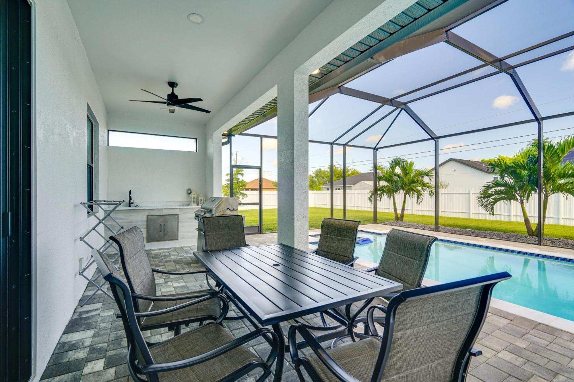 Cape Coral Escape Furnished Lanai And Private Pool! Villa Buitenkant foto