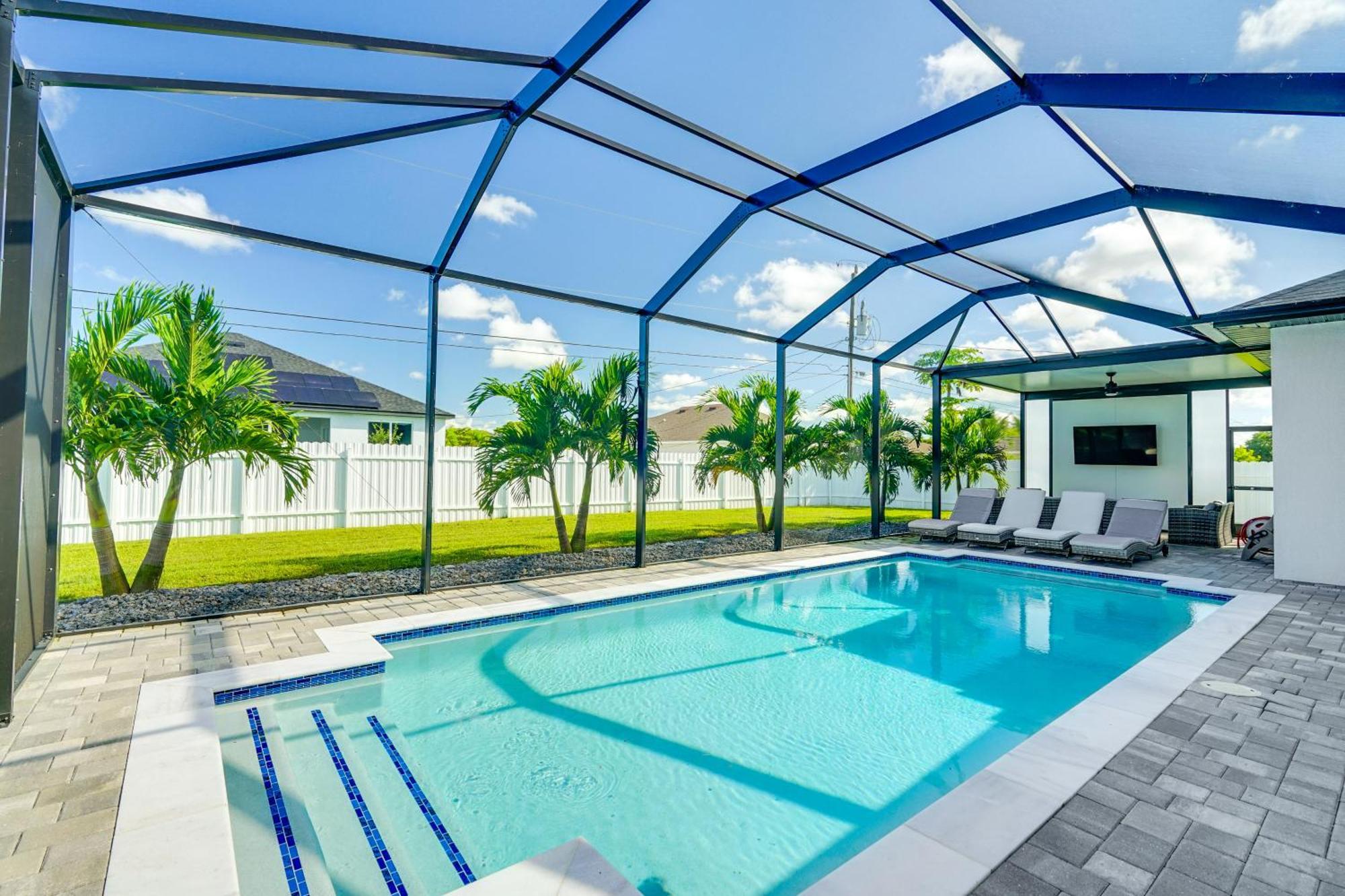 Cape Coral Escape Furnished Lanai And Private Pool! Villa Buitenkant foto